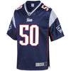 Image of Mike Vrabel New England Patriots Pro Line Retired Player Jersey – Navy 2018/2019