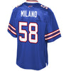 Image of Matt Milano Buffalo Bills Pro Line Player Jersey - Royal 2018/2019