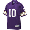 Image of Fran Tarkenton Minnesota Vikings Pro Line Retired Team Player Jersey – Purple 2018/2019