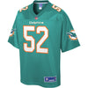 Image of Raekwon McMillan Miami Dolphins Pro Line Team Player Jersey – Aqua 2018/2019
