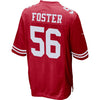 Image of Reuben Foster San Francisco 49ers Player Game Jersey – Scarlet 2018/2019
