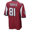 Image of Austin Hooper Atlanta Falcons Draft Game Jersey - Red 2018/2019