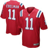 Image of Julian Edelman New England Patriots Game Jersey - Red 2018/2019