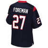 Image of D'Onta Foreman Houston Texans NFL Pro Line Team Color Player Jersey Navy