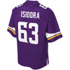 Image of Danny Isidora Minnesota Vikings Pro Line Team Color Player Jersey – Purple 2018/2019