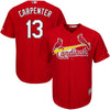 Image of Matt Carpenter St. Louis Cardinals Majestic Official Cool Base Player Jersey - Scarlet