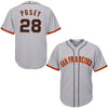 Image of Buster Posey San Francisco Giants Majestic Cool Base Player Jersey - Gray