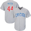 Image of Anthony Rizzo Chicago Cubs Majestic Official Cool Base Player Jersey - Gray