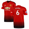 Image of Paul Pogba Manchester United 2018/19 Home Player Jersey – red
