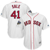 Image of Chris Sale Boston Red Sox Majestic 2018 World Series Cool Base Player Jersey – White