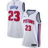 Image of Blake Griffin Detroit Pistons White Swingman Jersey 2018 - 2019