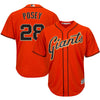 Image of Buster Posey San Francisco Giants Majestic Cool Base Player Jersey - Orange