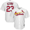 Image of Marcell Ozuna St. Louis Cardinals Majestic Official Cool Base Player Jersey – White