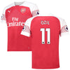 Image of Mesut Özil Arsenal 2018/19 Home Player Jersey – Red