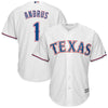 Image of Elvis Andrus Texas Rangers Majestic Cool Base Home Player Jersey - White