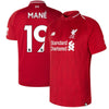 Image of Sadio Mane Liverpool 2018/19 Home Player Jersey – Red