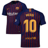 Image of Lionel Messi Barcelona 2018/19 Home Player Jersey – Navy