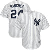 Image of Gary Sanchez New York Yankees Majestic Home Official Cool Base Player Jersey - White