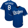 Image of Manny Machado Los Angeles Dodgers Majestic Official Cool Base Player Jersey – Royal