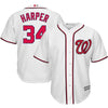 Image of Bryce Harper Washington Nationals Majestic Cool Base Player Jersey - White