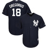 Image of Didi Gregorius New York Yankees Majestic Official Cool Base Player Jersey - Navy