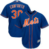 Image of Michael Conforto New York Mets Majestic Alternate Official Cool Base Replica Player Jersey - Royal
