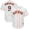 Image of Marwin Gonzalez Houston Astros Majestic Home Cool Base Replica Player Jersey - White