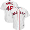 Image of Craig Kimbrel Boston Red Sox Majestic Home Official Cool Base Player Jersey - White