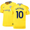 Image of Eden Hazard Chelsea 2018/19 Away Player Jersey – Yellow