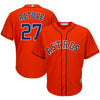 Image of Jose Altuve Houston Astros Majestic Cool Base Player Jersey - Orange