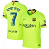 Image of Philippe Coutinho Barcelona 2018/19 Away Player Jersey – Green