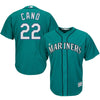 Image of Robinson Cano Seattle Mariners Majestic Cool Base Player Jersey - Northwest Green