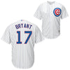 Image of Kris Bryant Chicago Cubs Majestic Cool Base Player Jersey - White