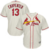 Image of Matt Carpenter St. Louis Cardinals Majestic Cool Base Player Jersey - Cream