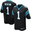 Image of Carolina Panthers Cam Newton Black Jersey 2018 - 2019
