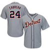 Image of Miguel Cabrera Detroit Tigers Majestic Cool Base Player Jersey - Gray