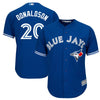 Image of Josh Donaldson Toronto Blue Jays Majestic Cool Base Player Jersey - Royal
