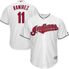Image of Jose Ramirez Cleveland Indians Majestic Cool Base Home Player Jersey - White