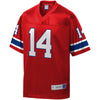 Image of Steve Grogan New England Patriots Pro Line Retired Player Jersey – Red 2018/2019