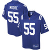 Image of Skai Moore Indianapolis Colts NFL Pro Line Player Jersey Royal