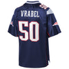 Image of Mike Vrabel New England Patriots Pro Line Retired Player Jersey – Navy 2018/2019