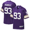 Image of John Randle Minnesota Vikings Pro Line Retired Team Player Jersey – Purple 2018/2019