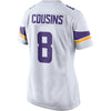 Image of Kirk Cousins Minnesota Vikings Women's Game Jersey – White 2018/2019