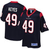 Image of Josh Keyes Houston Texans NFL Pro Line Player Jersey Navy