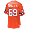Image of Mark Schlereth Denver Broncos NFL Pro Line Retired Player Jersey Orange