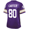 Image of Cris Carter Minnesota Vikings Pro Line Women's Retired Player Jersey – Purple 2018/2019