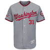 Image of Max Scherzer Washington Nationals Majestic 2018 All-Star Game Road Flex Base Player Jersey – Gray