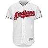 Image of Francisco Lindor Cleveland Indians Majestic Home Flex Base Authentic Collection Player Jersey - White