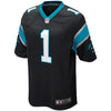 Image of Carolina Panthers Cam Newton Black Jersey 2018 - 2019