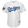 Image of Kenley Jansen Los Angeles Dodgers Majestic 2018 World Series Cool Base Player Jersey – White
